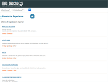 Tablet Screenshot of masbuscados.net